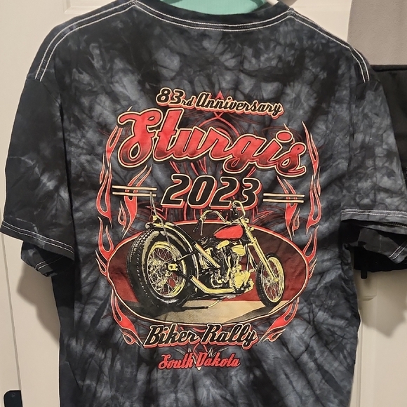 Sturgis 2023 Biker Rally T-Shirt - Picture 1 of 3